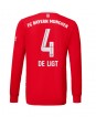 Bayern Munich Matthijs de Ligt #4 Heimtrikot 2022-23 Langarm